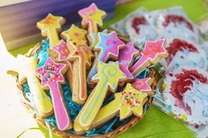 Cool Cute Magic Wand Cookies Wallpaper