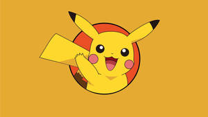 Cool Cute Waving Pikachu Wallpaper