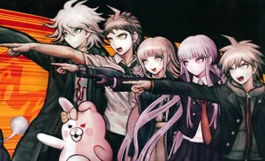 Cool Danganronpa Characters Hd Wallpaper