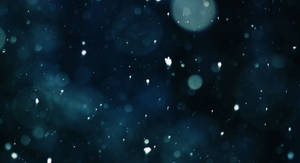 Cool Dark Blue Bokeh Wallpaper