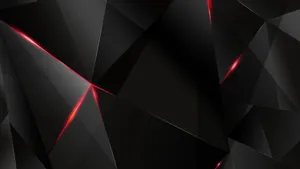 Cool Dark Geometric Shapes Wallpaper