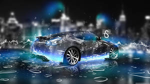 Cool Desktop Wet Car Wallpaper