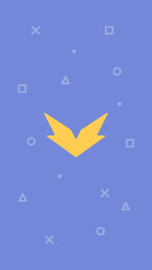 Cool Discord Yellow Hypesquad Logo Wallpaper