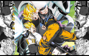 Cool Dragon Ball Z Fight Wallpaper