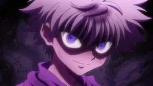 Cool Evil Killua Look Wallpaper