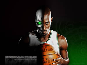 Cool Fan Art Kevin Garnett Of Nba Wallpaper