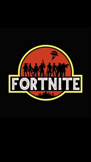 Cool Fortnite Logo Jurassic Park Wallpaper