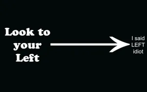 Cool Funny Sign Wallpaper