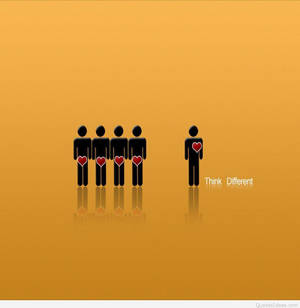 Cool Funny Think Different Meme Wallpaper