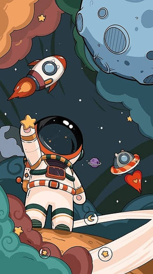 Cool Galaxy Fantasy Art Wallpaper