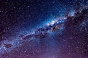 Cool Galaxy Night View Wallpaper