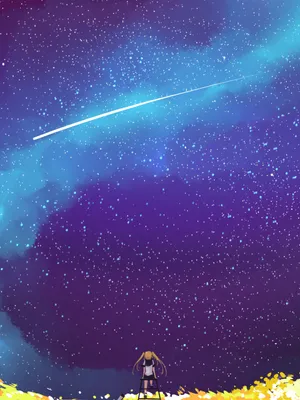 Cool Galaxy Shooting Star Wallpaper