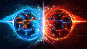 Cool Gaming Planet Collision Wallpaper