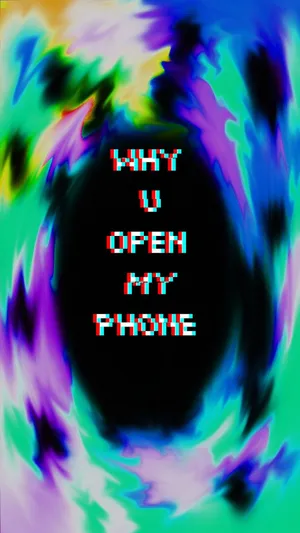 Cool Glitch Prank Screen Wallpaper