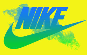 Cool Gradient Nike Emblem Wallpaper