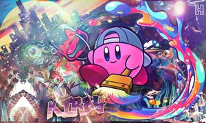 Cool Graffiti Kirby Wallpaper