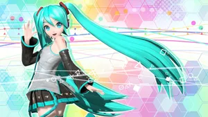 Cool Hd 3d Hatsune Miku Wallpaper