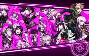 Cool Hd Danganronpa Poster Wallpaper