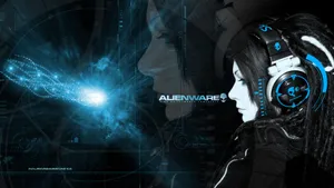 Cool Hd Girl Alienware Art Wallpaper
