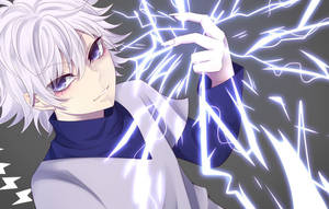 Cool Hd Killua And Lightning Ability Wallpaper
