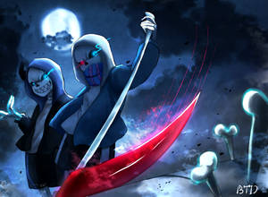 Cool Hd Sans Grim Reaper Wallpaper