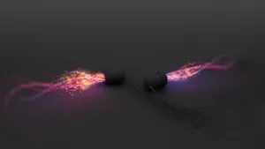 Cool Headset Neon Wallpaper