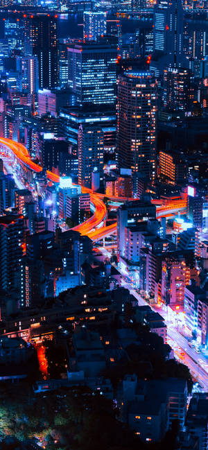 Cool Iphone 11 Neon Aesthetic City Wallpaper