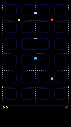 Cool Iphone Home Screen Pac-man Game Wallpaper