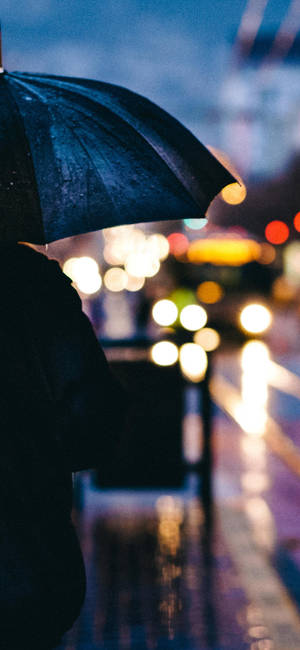 Cool Iphone Xs Max Rainy Bokeh Wallpaper