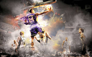 Cool Kobe Bryant Nba Artwork Wallpaper