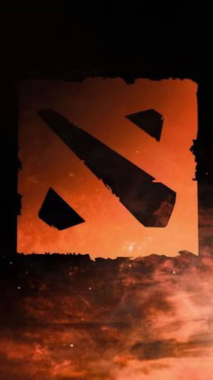 Cool Logo Of Dota 2 Iphone Wallpaper