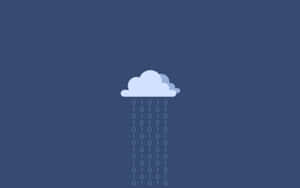 Cool Minimalist Cloud Wallpaper