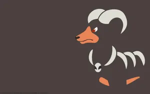 Cool Minimalist Houndoom Wallpaper