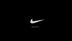 Cool Minimalist Nike Logo Wallpaper