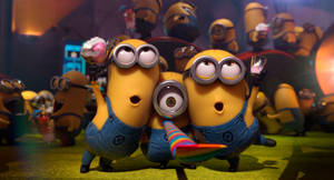 Cool Minion Characters Wallpaper