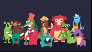 Cool Monster Phone Screen Theme Wallpaper