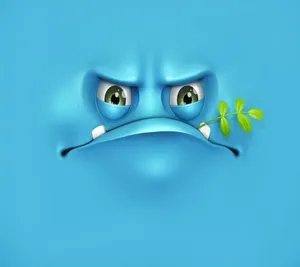 Cool Monster Unleashing Fury Wallpaper