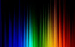 Cool Neon Rainbow Lines Wallpaper