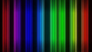 Cool Neon Rainbow Vertical Lines Wallpaper