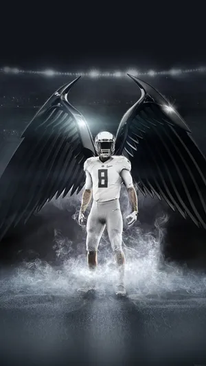 Cool Nfl Black Wings Wallpaper