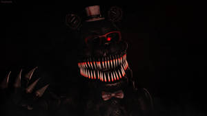 Cool Nightmare Freddy Wallpaper