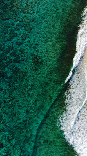 Cool Ocean Green Iphone Wallpaper