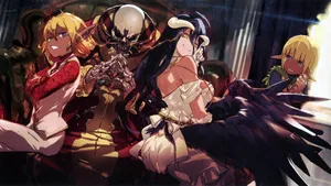 Cool Overlord Characters Hd Wallpaper