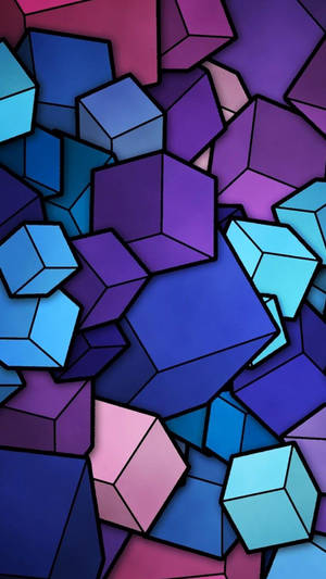 Cool Phone Cubes Wallpaper