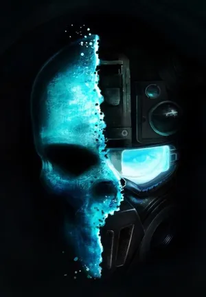 Cool Phone Skull Wallpaper