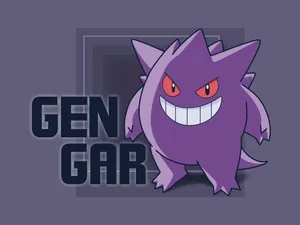 Cool Pokémon Gengar Wallpaper
