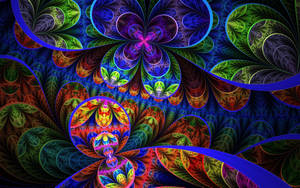 Cool Psychedelic Color Wallpaper