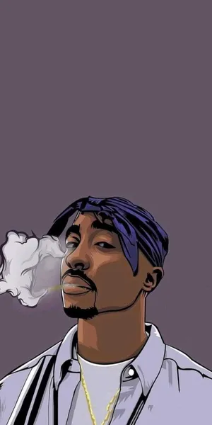 Cool Rap Vibes On The Mic Wallpaper