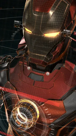 Cool Real Iron Man Robot Iphone Wallpaper
