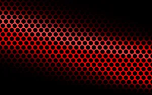 Cool Red Holed Steel Plate Wallpaper